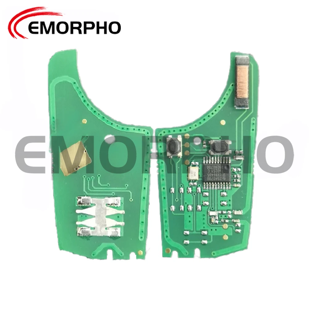 2 button Remote Car Key car remote key for Opel Vauxhall Corsa D G4 2007 2008 2010 2012 2013 2014 EMORPHO 13.188.284 PCF7941A 46 Chip 433MHz