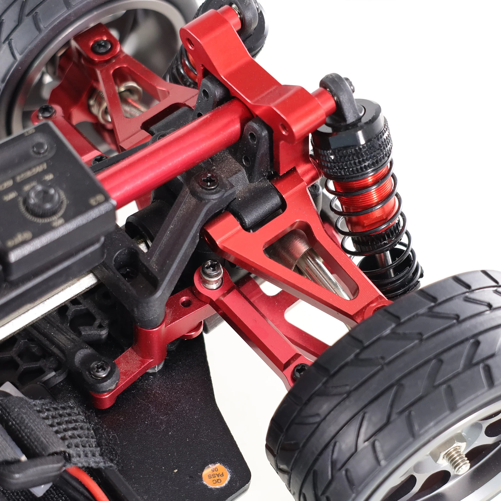 MJX Hyper Go 14301 14302 14303 RC Auto Metall Lenkung Tasse Oberen Unteren Schwinge Set Shock Tower Halterung Körper Post Upgrade Teile – Detail 4
