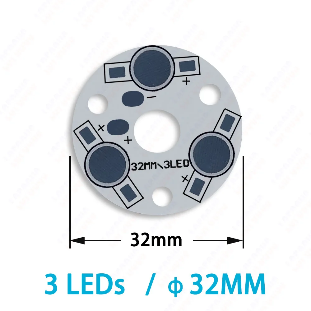 1W 3W 5W 7W 9W 12W 15W 18W 21W 24W 30W LED 알루미늄 플레이트 방열판 전구 PCB 기판 수경재배 수족관 식물 생장등 스포트라이트