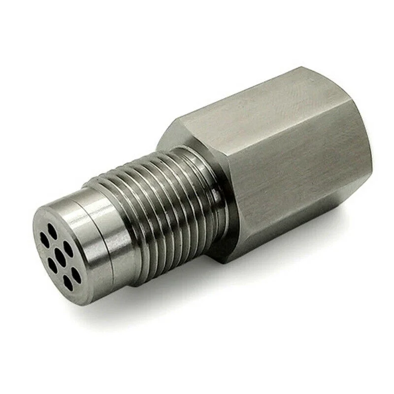 Oxygen Sensor Adapter 1pcs Car Check Engine Light Fix Catalytic Mesh O2 Sensor Spacer Adapter Mini Catalytic Converter