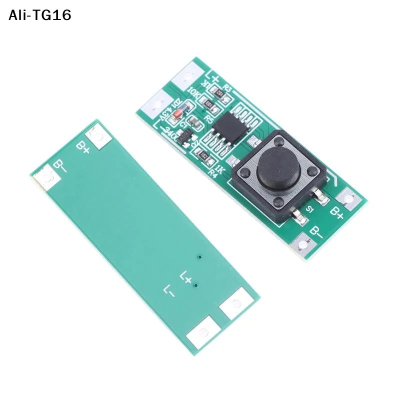 【TG16】1/3Pcs DC3V-12V 3가지 모드 고휘도 점멸등 자동차 LED 제어 드라이버 보드가 있는 점멸 모듈