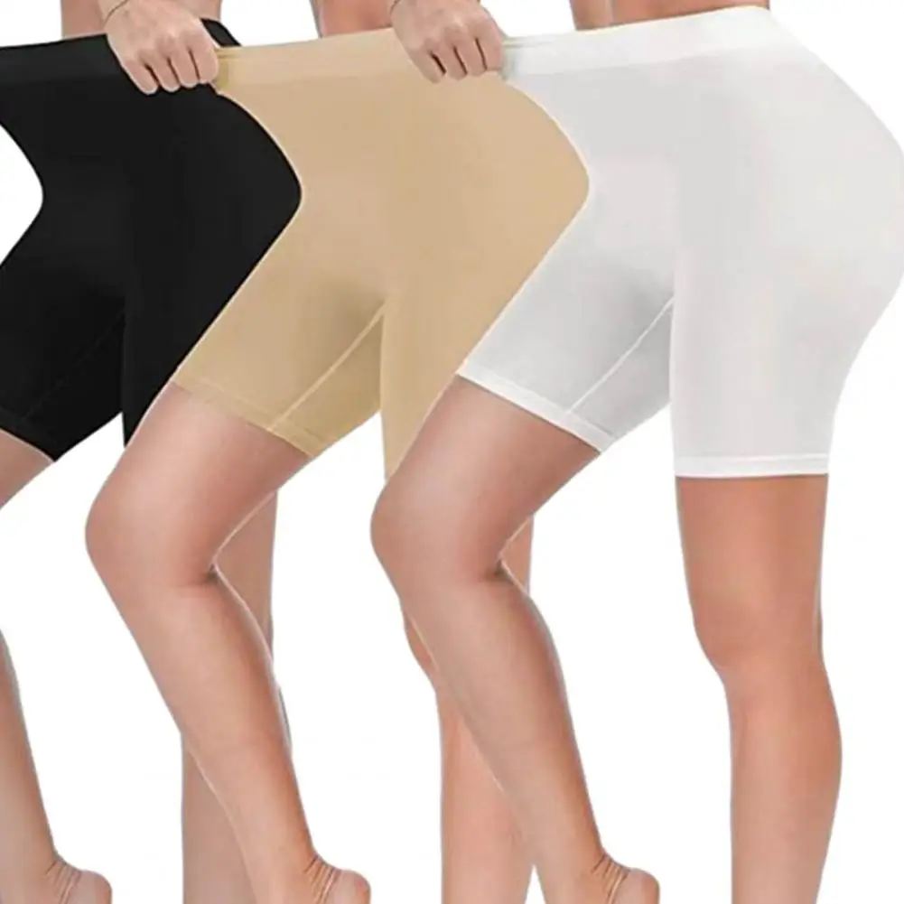 

Safety Pants Women's High Waist Lace Safety Shorts Set Breathable Anti-exposure Underpants with Tummy Control Quick Dry for Yoga