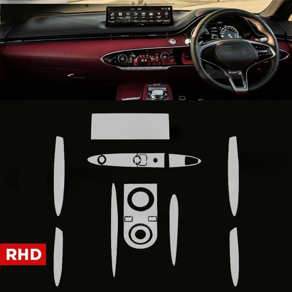 ل Genesis GV70 2021-2024 قبل قطع طبقة حماية السيار...