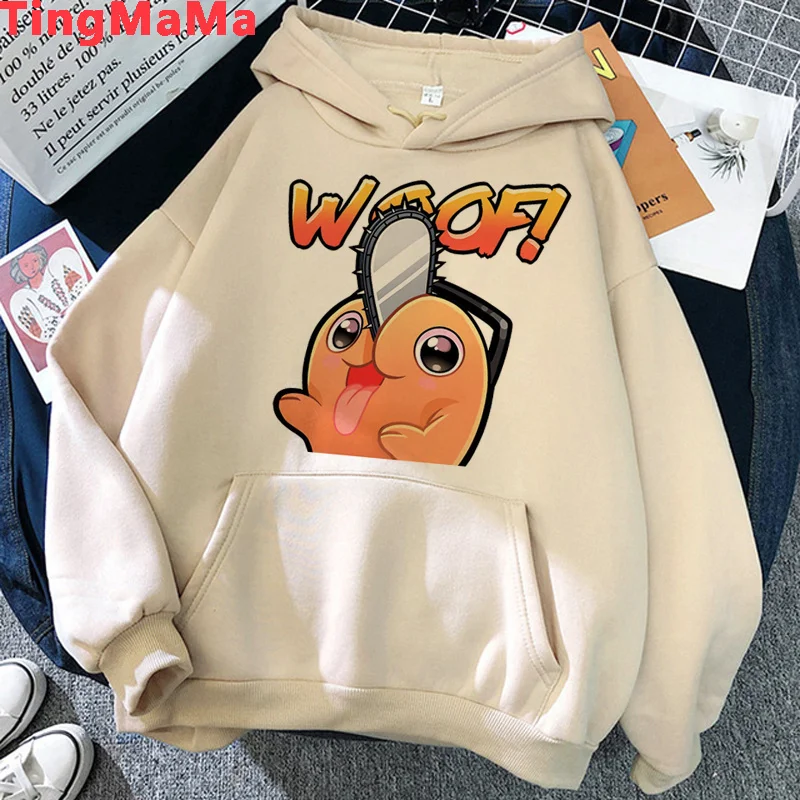 

Chainsaw Man Makima Pochita hoodies women 2022 anime grunge female pullover clothing harajuku printed