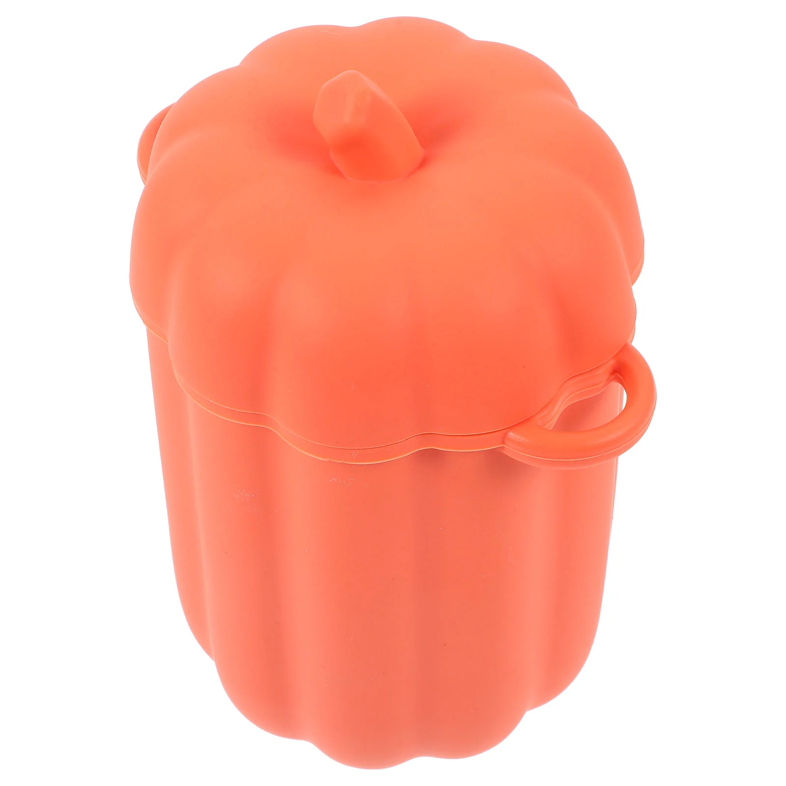 

Silicone Bacon Oil Jar Household Bacon Oil Storage Box Pumpkin Shaped Oil Draining Jar(460ml)
