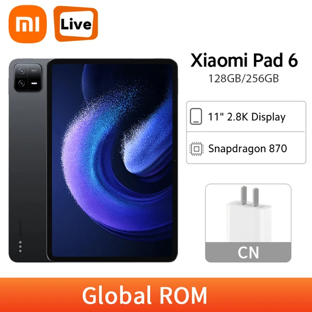 Global ROM Xiaomi Mi Pad 6 Snapdragon 870 Octa Core 128GB/256GB