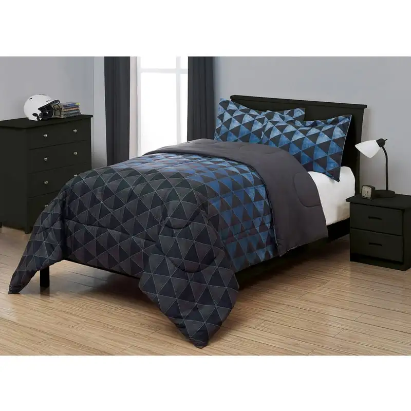 

Generation 3 Piece Comforter and Sham Set, Grey and , Full/Queen Spreading knives сырорезка стик для сливо