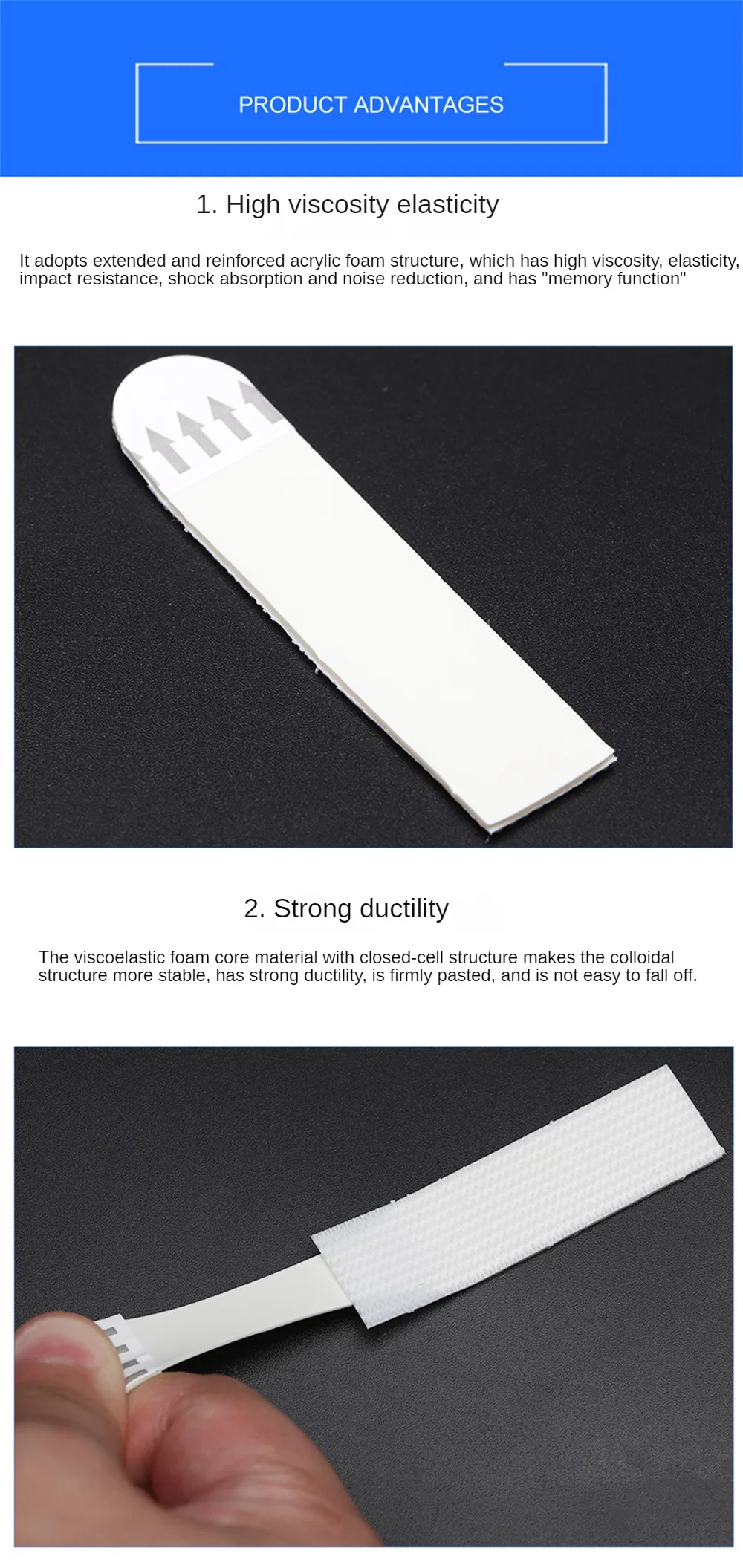 Description Picture 5 of itemMulti-Purpose Hooks Picture Hanging Strips Damage-free Frame & Picture Hanger Strips For Decor Glue Stickers Hook For Home Decor