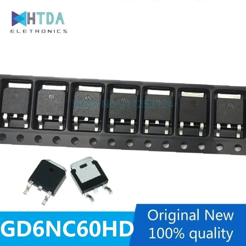 

10pcs/lot GD6NC60HD STGD6NC60HD TO-252 In Stock