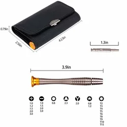 GPRO – jeu de tournevis 25 en 1, Mini vis d'outils de précision pour PC, lunettes, téléphone portable, ordinateur portable, montre, Pemutar Skru Jam 