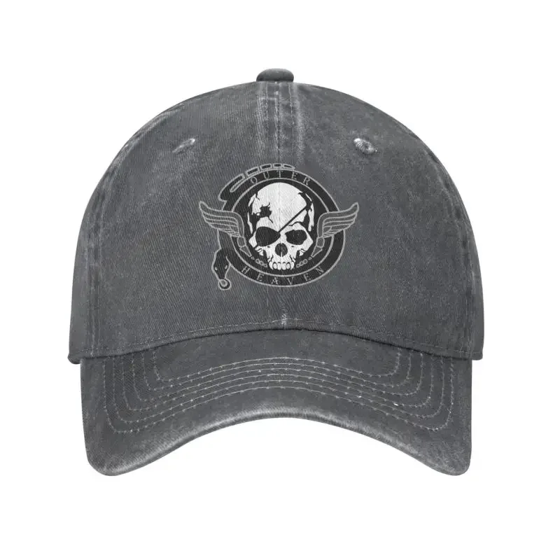 

Personalized Cotton Outer Heaven Logo Baseball Cap Women Men's Adjustable Metal Gear Solid Video Game Dad Hat
