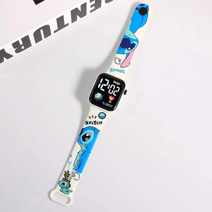Stitch Disney Orologio Per Bambini Orologio Carino Per Ragazzi Bambini Ragazze Orologio Digitale A Led Orologio Orologio Regali Orologio