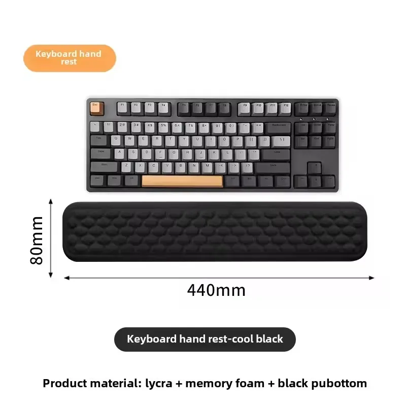 Keyboard and Mouse Wrist Rest Pad Padded Memory Foam Hand Rest Support for Office Computer Laptop