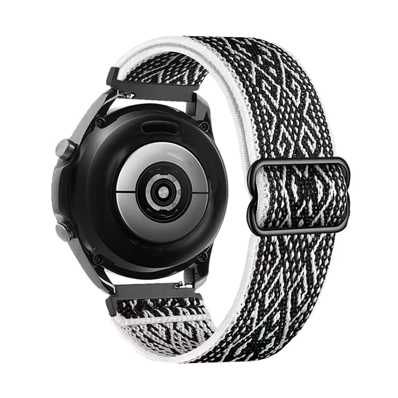 Elastic Smartwatch Strap, 20mm/22mm, Multiple Colors Available