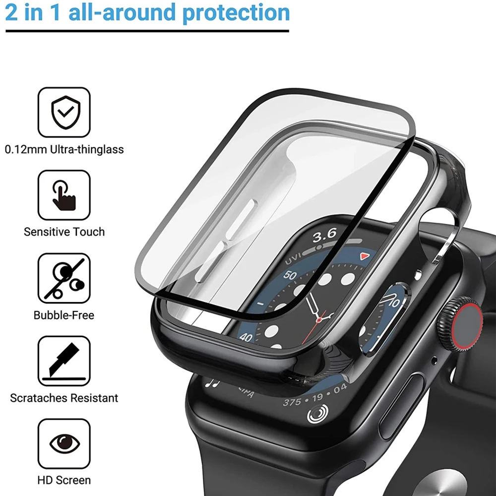 Shockproof All-Around Bumper Case with Screen Protector