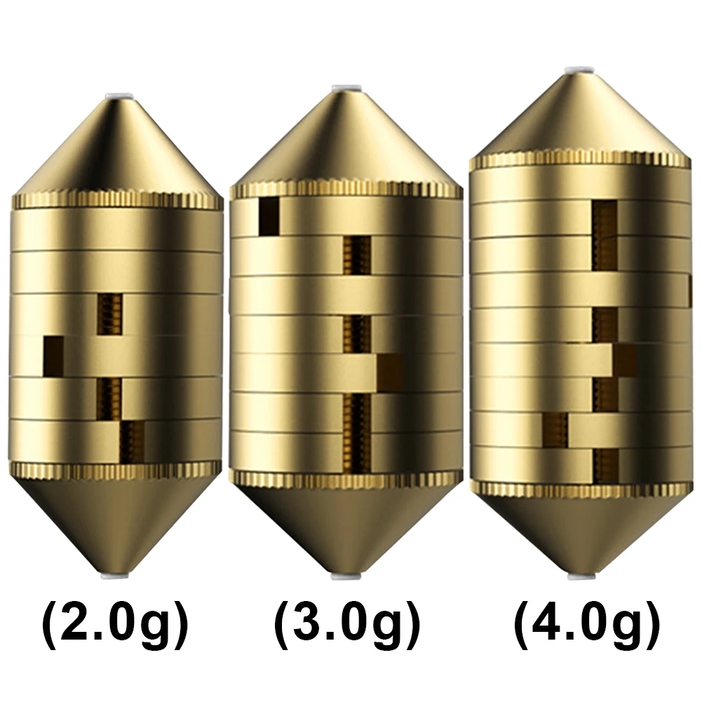 3Pcs Angeln Platinen Gewichte Angeln Platinen Einstellbare Karpfen Angeln Platinen Kupfer Angeln Gewichte Angeln Zubehör – Detail 7