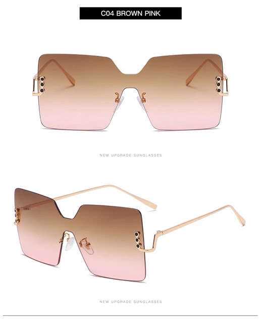 Channel Sunglasses Women  Sun Glasses - Rimless Square