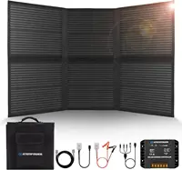 120W Portable Solar Panel Kit Foldable Monocrystalline Solar Panel Kit RV Solar Power Charger with 20A MPPT Charger Controller 1