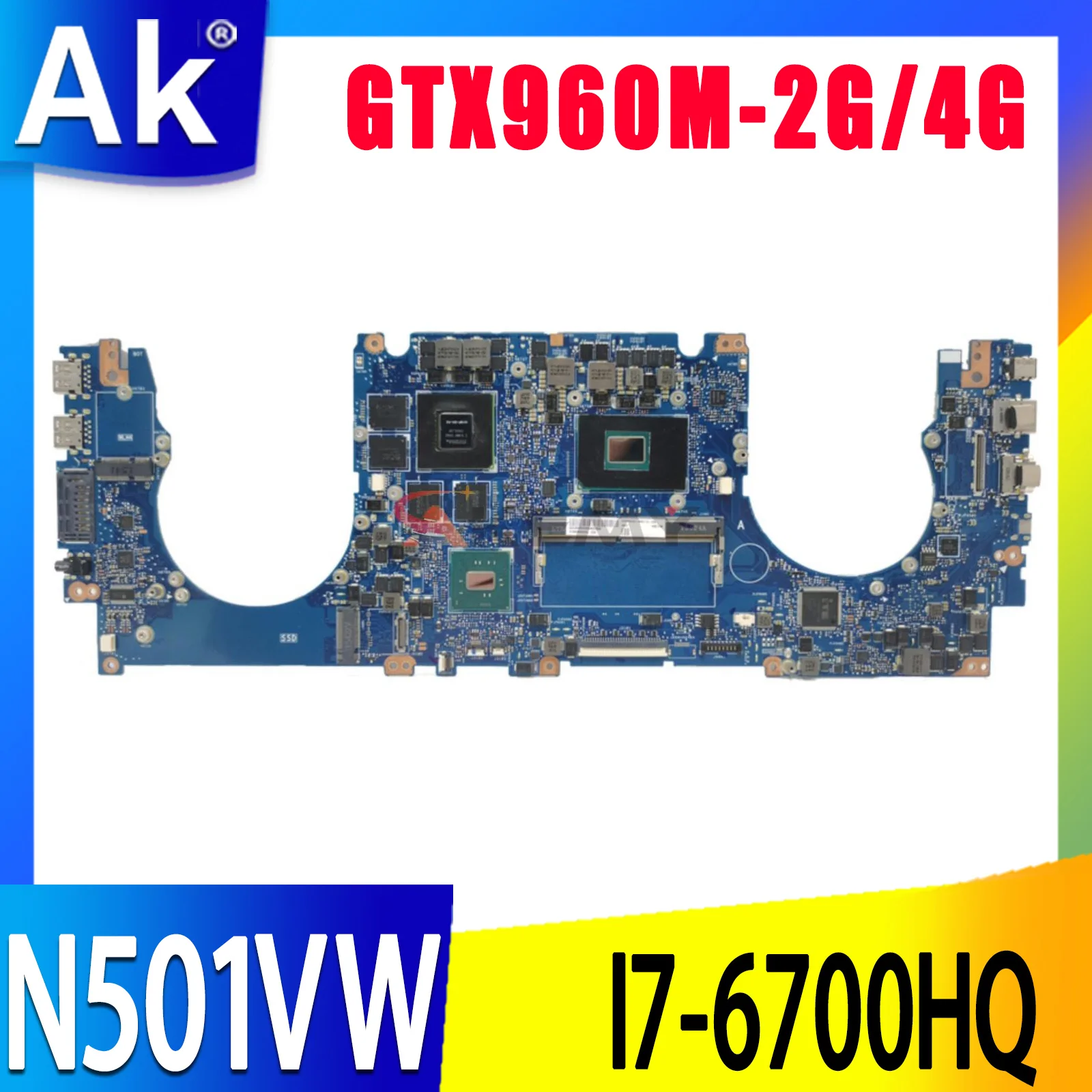 G501V For ASUS N501VW G501VW G58V UX501V UX501VW Laptop Motherboard
