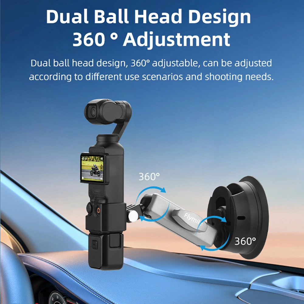 Dji Osmo Pocket Creator Combo Suction Cup Car Mount For Osmo