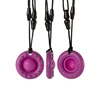 Silicone Teether Round Textured Chews for Baby Nursing Teething Toy Chewelry Sensory Chew Necklace Fidget Anxiety Autism 3