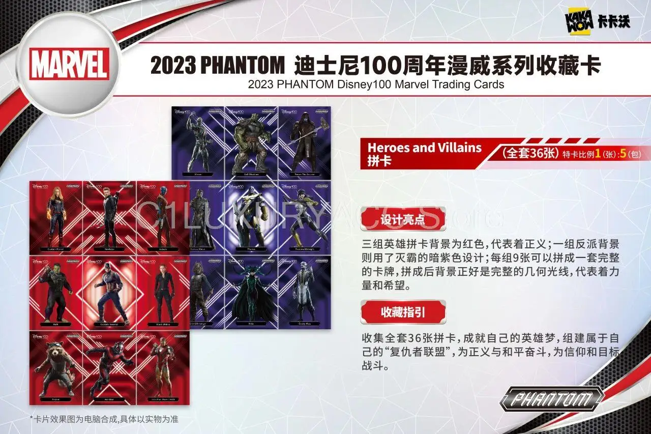 2023 Phantom Disney 100 Marvel Trading Card KAKAWOW Iron-Man