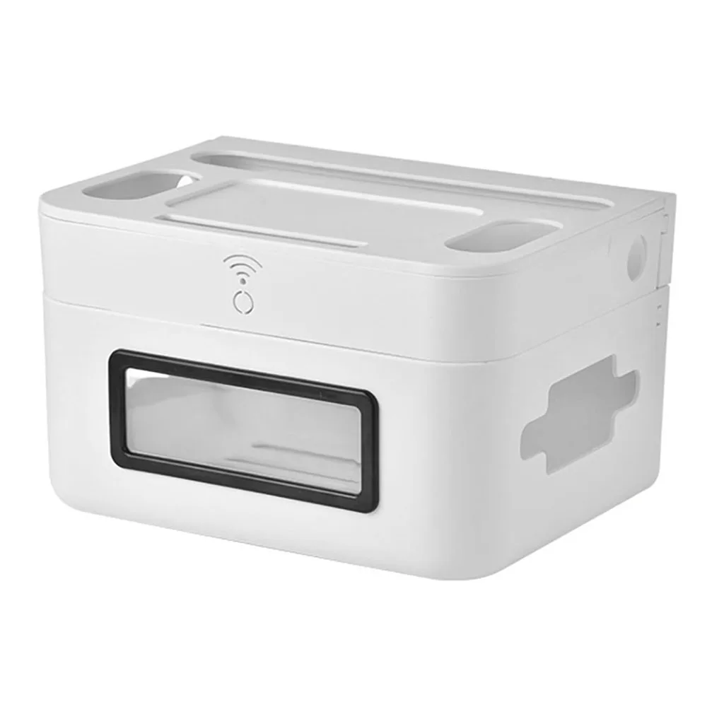 

Ящик для хранения Wi-Fi-роутера, органайзер для проводов и кабелей, держатель, полка для Беспроводной панели, кронштейн для подключения панели, домашний декор L