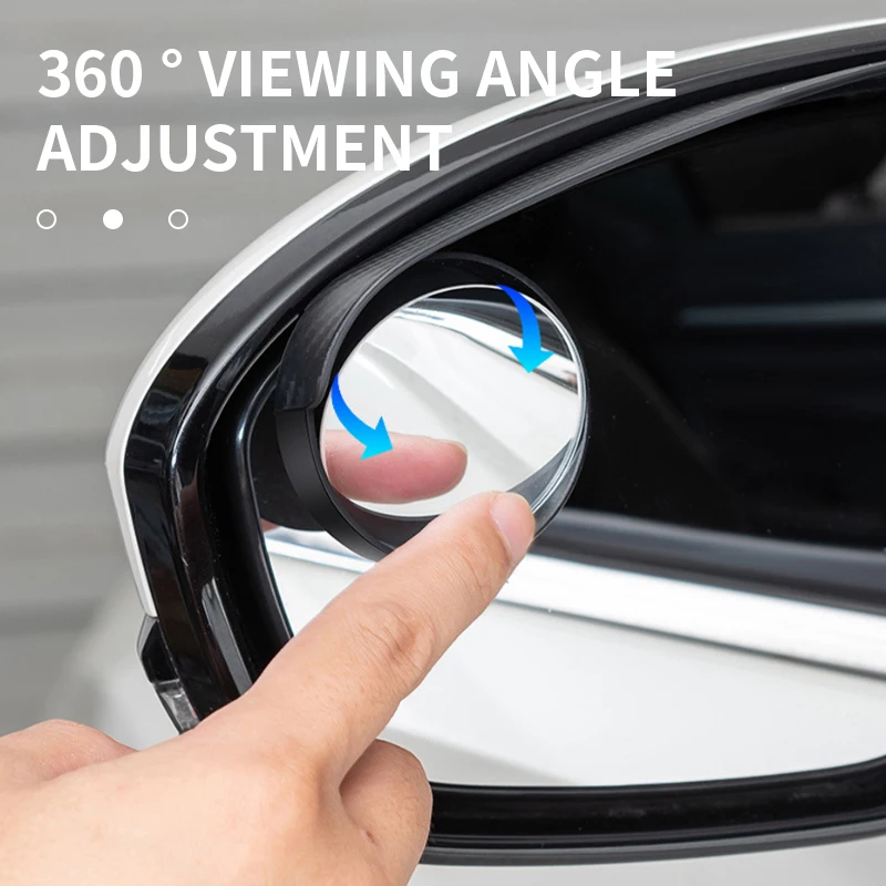 Rearview Mirror Carbon Fiber Textured Car All-in-One Rain Eyebrow Blind Spot Reflective And Rain Cover rearview mirror