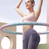 Fitness Yoga Loop Weight Loss Circle Weighted Hoop Waist Exercise Slimming Sport Hoop Massage Bodybuilding Gym Shape Thin Waist