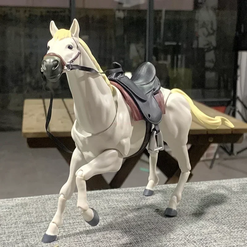 

Figure Anime Animals Action 1/12 Movable Horse For Display Model Action Figure Made By Hand Furniture For Kid Toy Surprise Gift