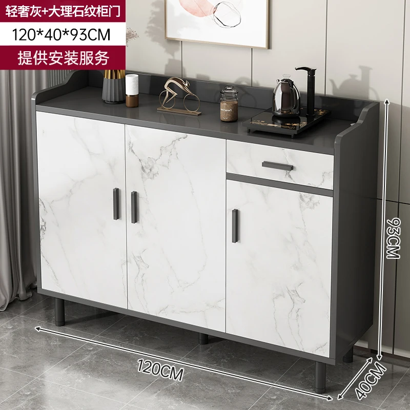 Mid Century Locker Sideboard Buffet Corner Luxury Shelves Sideboard Multifunctional Hallway Muebles De Cocina Kitchen Furniture