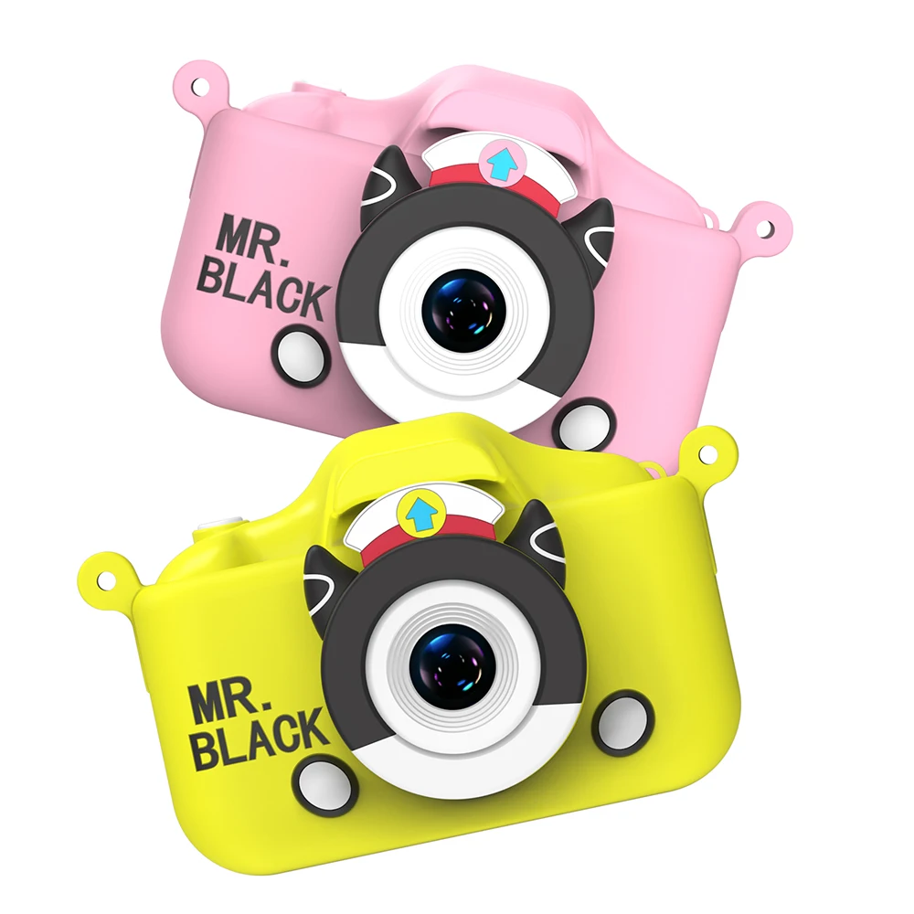 Cute Children Camera Mini Digital HD Screen Video Camera Video Recorder Birthday Gift USB Charging for Children Party Gifts