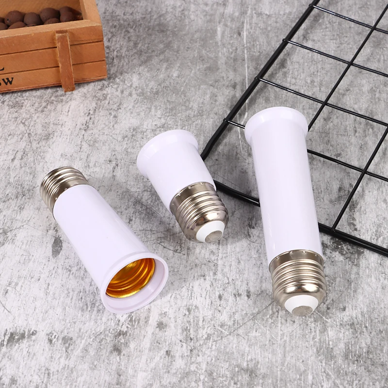 1PC 65mm 95mm 120mm E27 To E27 Extender Lamp Holder Base Bulb S84d1c86ed7744c229f3de71029ce9a15N