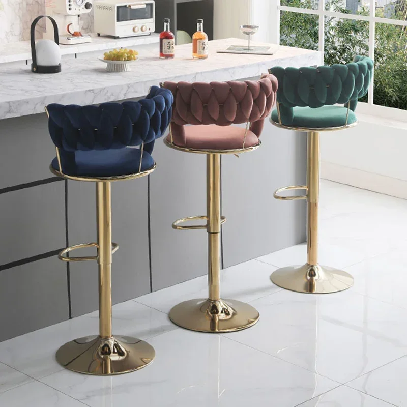 

Portable Foldable Chair Dresser Accent Mobile Bar Artist High Outdoor Balcony Chairs Foldable Chaises Salle Manger Furniture
