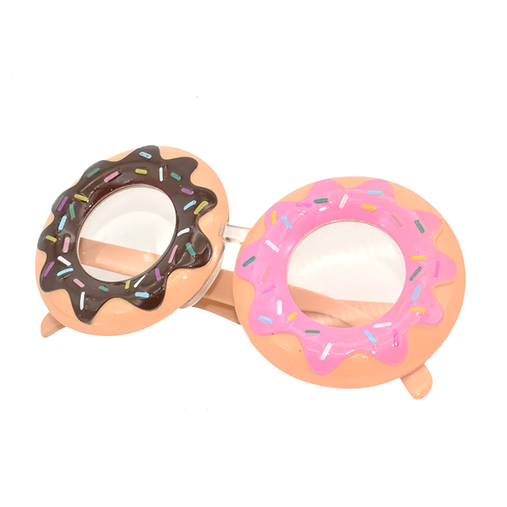 Donut Shaped Funny Eyeglasses Lightweight Prop Glasses For Carnival Party Accessories Photobooth Supplies Characteristic