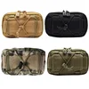 Molle Horizontal Admin tactical bag Compact 1000D Utility Edc Tool Gear Gadget Waist Bag Organizer Caming Molle Pouch 2