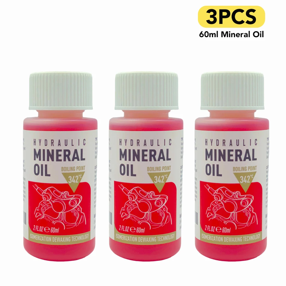 Premium Hydraulic Brake Bleed Kit with Mineral Oil