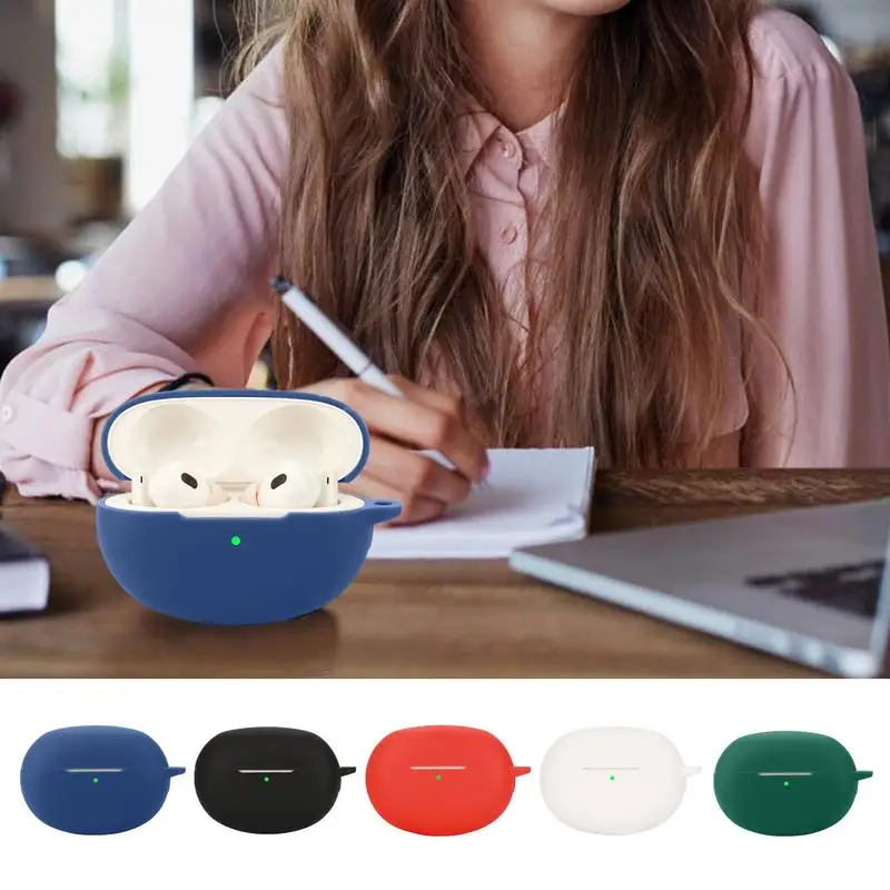 Case For Real Me Buds Air 6 Pro Earphone Silicone Anti-drop Protective Cover Charging Box Sleeve For Wireless Earbuds