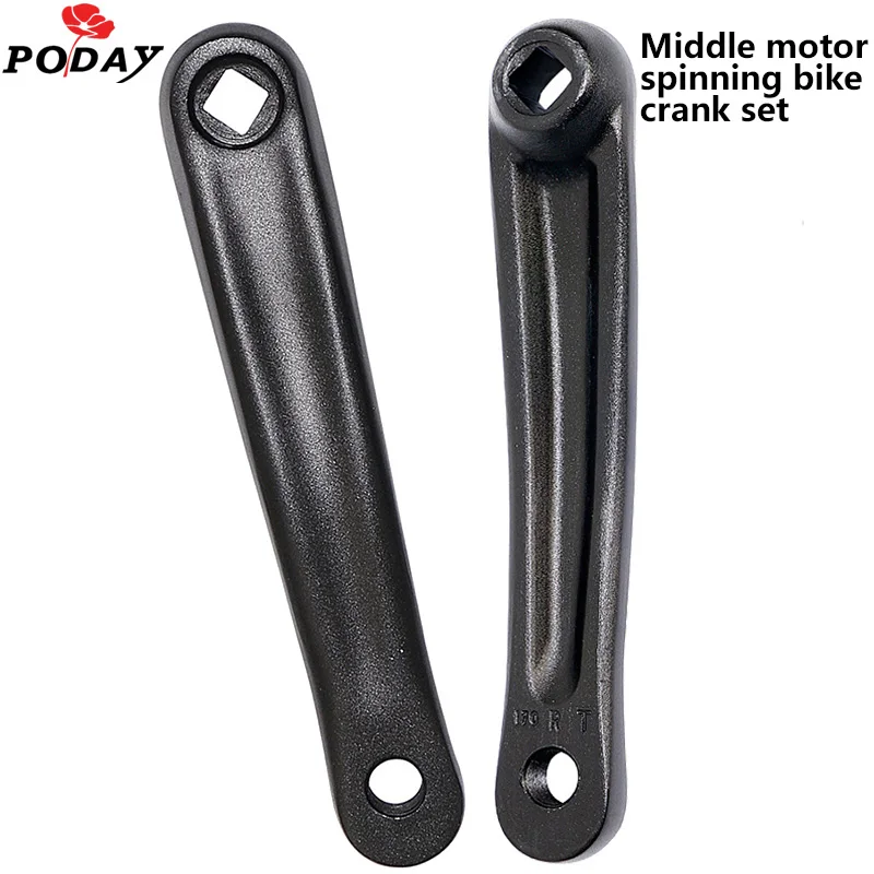 

A Pair Crank Arms 170mm Mid Drive Motor Part Accessories Crank For Electric Bike Spinning Bike Right and Left crank