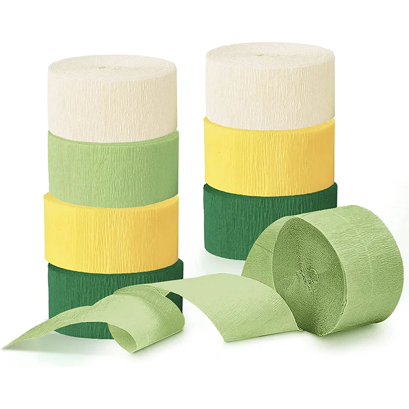 Green Crepe Paper Streamer