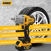 DEWALT Impact Wrench 20V Max 1/2in 700N.m High Torque With Lithium Battery Car Repair Brushless Cordless Wrench  Power Tools 2