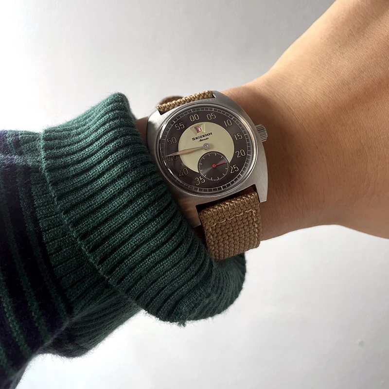 Merkur Jump Hour Watch Military Automatic ST17 Mechanical Vintage 38mm Steel Men