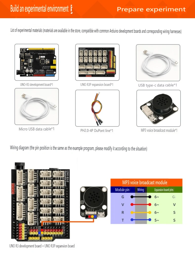 Intelligent Voice Music Playback Module with Programming Support