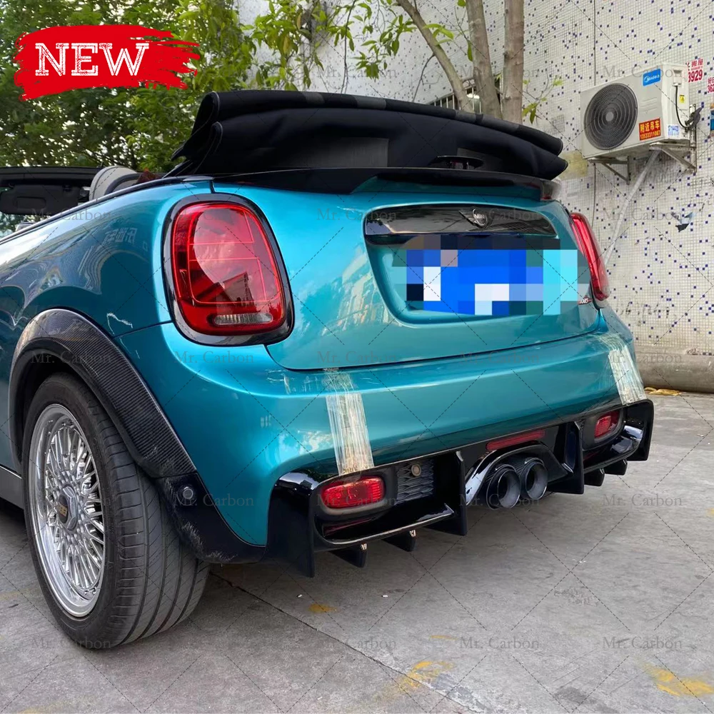  MINI F56 JCW R'S RACING リアアンダースポイラー R'S RACING MINI F56(クーパーS)用 リアアンダースポイラー カーボン