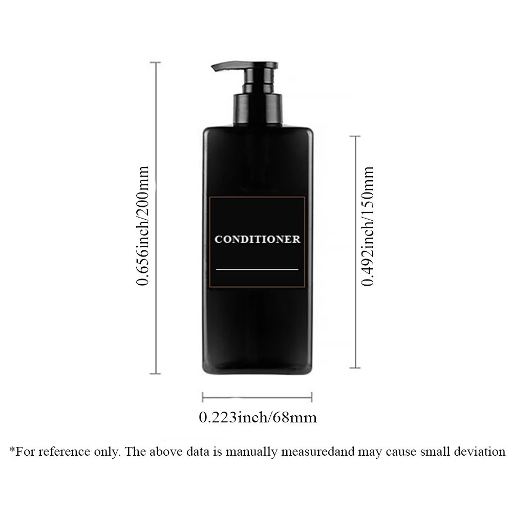 Bathroom Soap Dispenser Reusable Hand Pump Dispenser Bottle Bathroom Shower Gel Shampoo Bottle Container 3PCS 17.6 UK FL OZ soap dispenser shampoo dispenser soap dispenser bottle