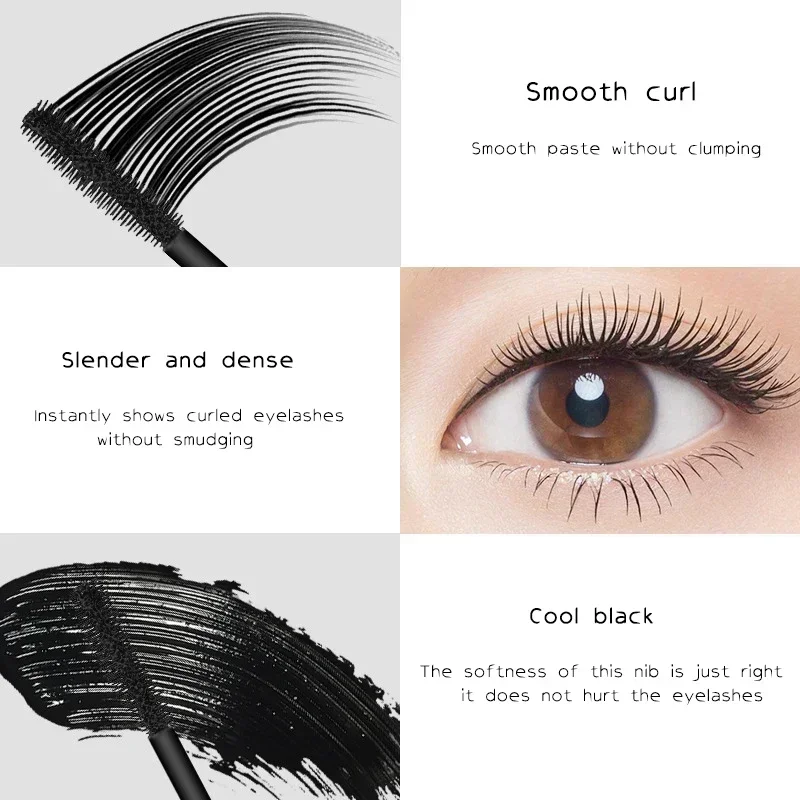 Il mascara Starry Sky Long è denso, incurvante, impermeabile, a lunga durata, resistente al sudore e non sbava._voghion.com