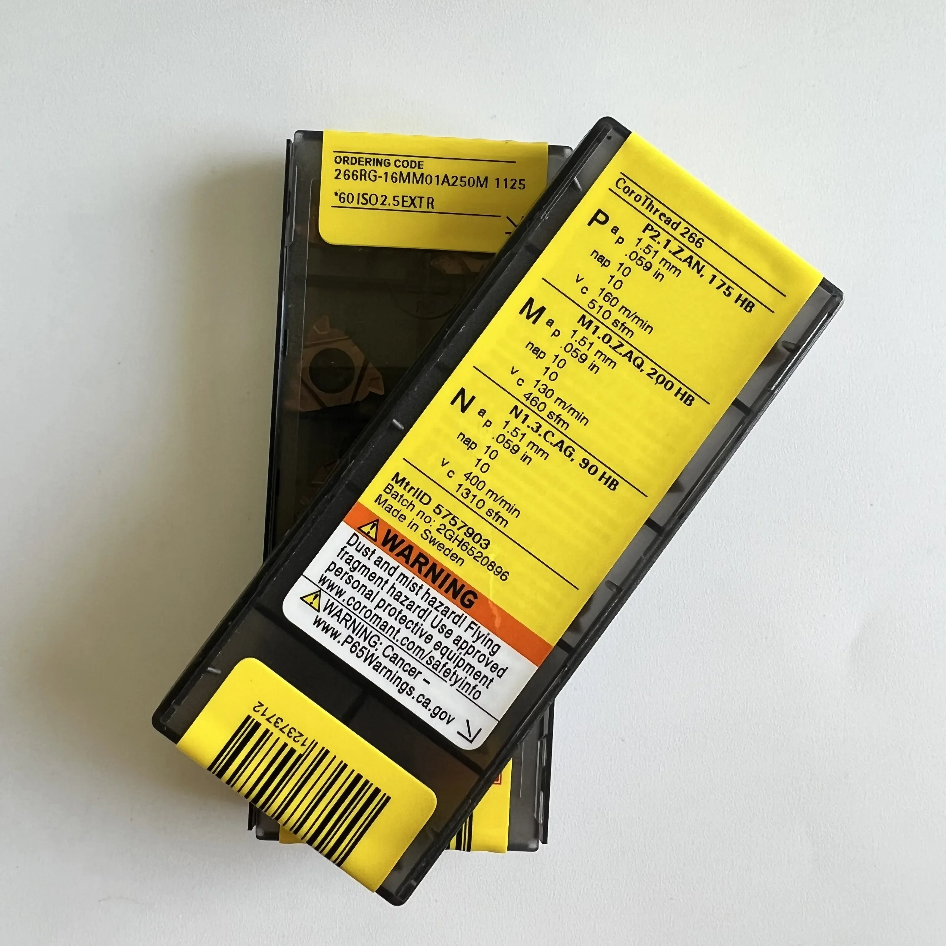 

Sandvik Original CNC blade 266RG-16MM01A250M 1125
