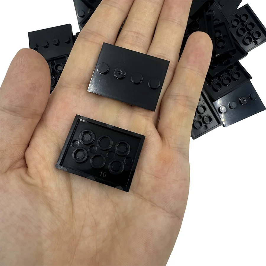 20pcs City Figures Base Plate Display Holder DIY Building Blocks Doll Baseplate Accessory Bricks Compatible 88646