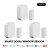 White 3 PCS
