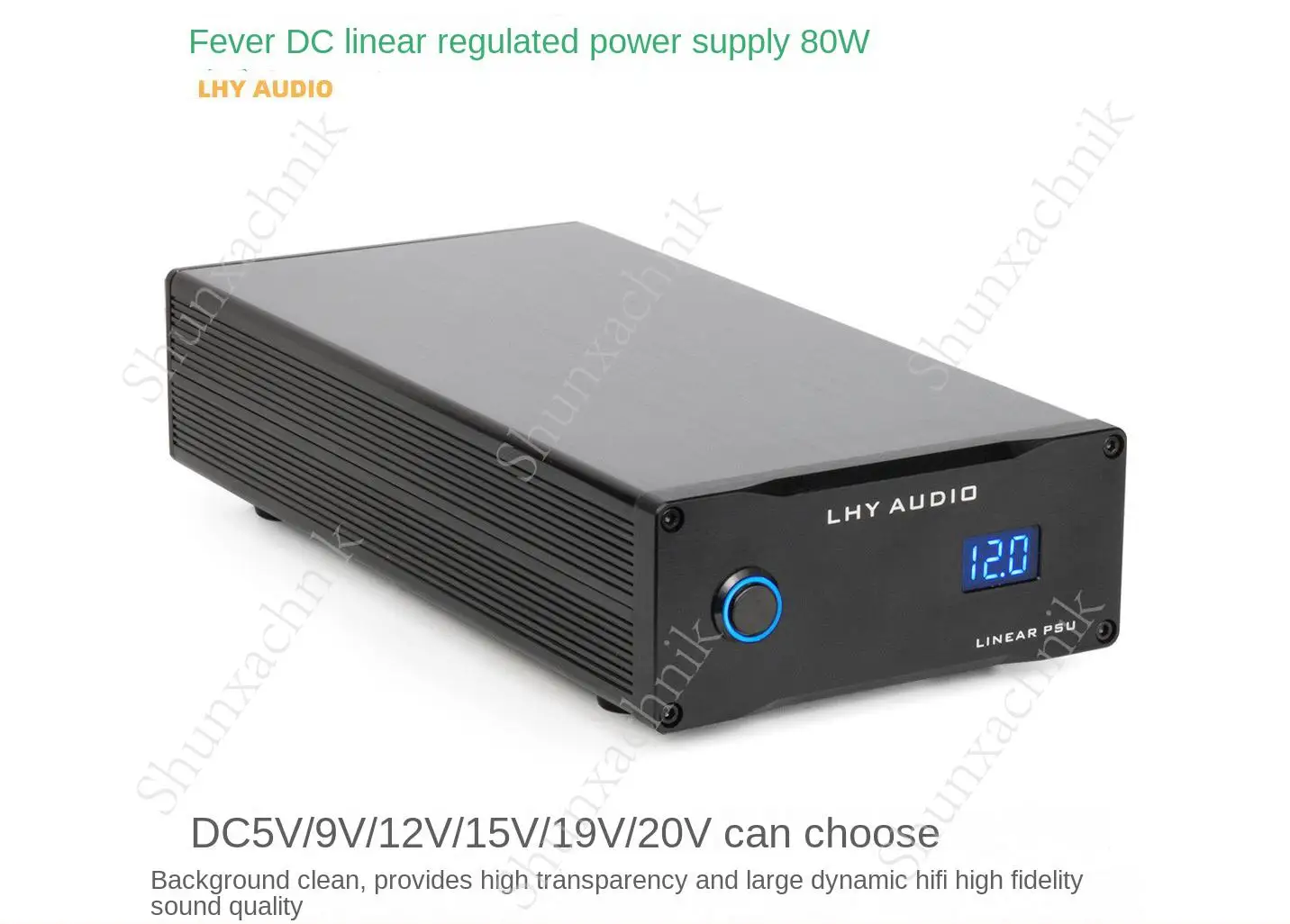 A-144 LHY 80W DC 선형 안정화 전원 공급 장치 DC12V 고음질 오디오 하드 디스크 박스 NAS 라우터 MAC PCHiFi